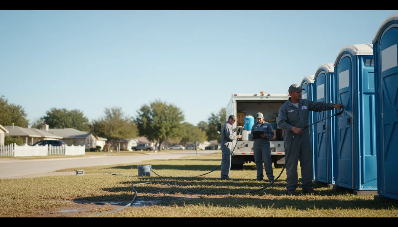 Long-Term Portable Toilet Rental in Phoenix, AZ near me